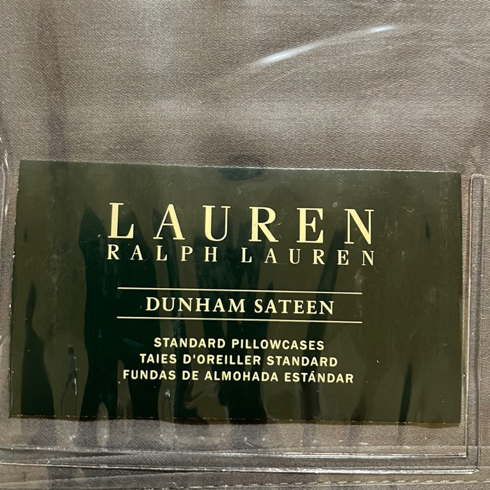 Lauren Ralph Lauren Dunham Sateen Cotton King Pillow Cases, 2pk